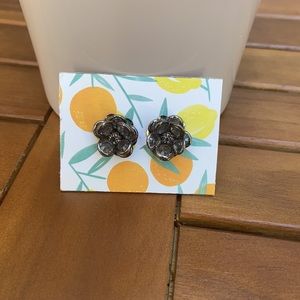 Beaded Flower Earrings